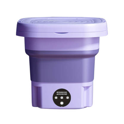 Portable Washing Machine 8L Foldable Mini Travel Washer Deep Cleaning