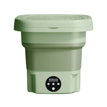 Portable Washing Machine 8L Foldable Mini Travel Washer Deep Cleaning