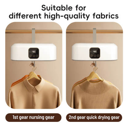 Portable Clothes Dryer Small Electric Foldable Dryer with Remote Control and Dryer Bag