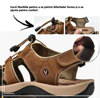 (🔥Ofertă specială de vară, reducere de 60% pentru o perioadă limitată) ⏰Stil nou la modă - sandale moi și confortabile✅Suportul pentru bolta plantară facilitează mersul