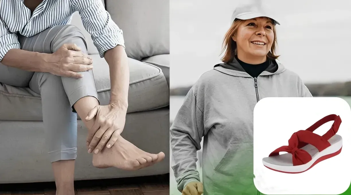 🔥60% reducere pentru o perioadă limitată - Sandale ortopedice de vară - Design ergonomic✅ Faceți-vă mersul mai confortabil