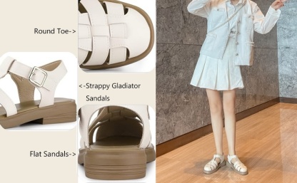 【🔥Reducere de 60% astăzi - nu o ratați】🔥2025 Sandale sport plate, elastice, cu suport pentru arcul plantar✅ vă fac mersul mai confortabil