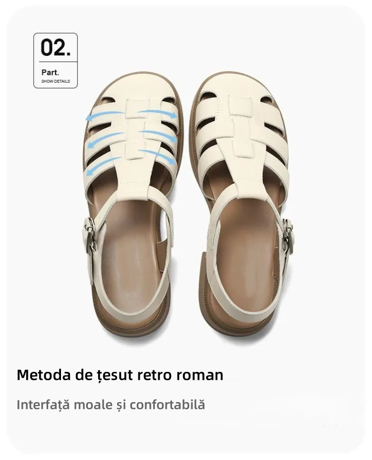【🔥Reducere de 60% astăzi - nu o ratați】🔥2025 Sandale sport plate, elastice, cu suport pentru arcul plantar✅ vă fac mersul mai confortabil