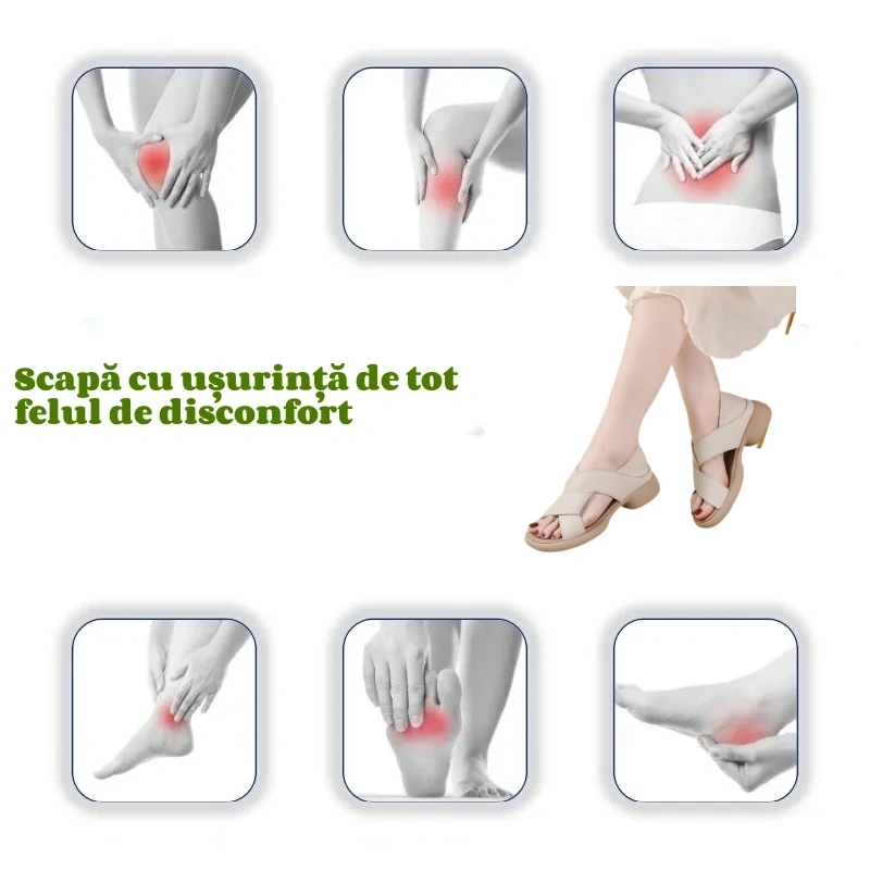 【🔥Reducere de 60% astăzi - nu o ratați】🔥Sandale ortopedice la modă✅ Mersul pe jos este mai confortabil