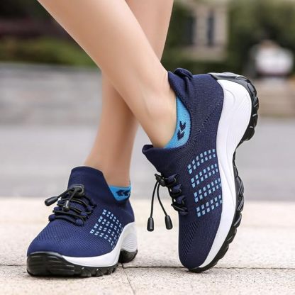 (🔥60% reducere pentru o perioadă limitată - nu o ratați) ⏰ Ergonomice - Pantofi sport pentru femei, moi și confortabili (suportul pentru arcul plantar facilitează mersul)