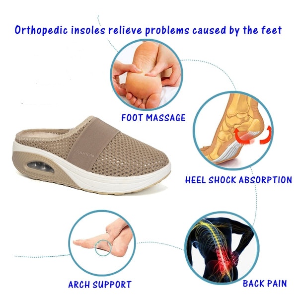 【🔥Astăzi 60% off - nu ratați】🔥Pantofi de intrare ortopedici cu pernă de aer💥