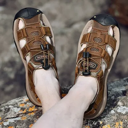 (🔥Specjalna oferta letnia, 60% zniżki przez ograniczony czas) ⏰Moda na pierwszym miejscu - miękkie i wygodne sandały (wsparcie łuku stopy ułatwia chodzenie)
