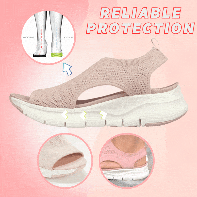 🔥50% reducere pentru o perioadă limitată - Sandale ortopedice de vară - Design ergonomic✅ Faceți-vă mersul mai confortabil
