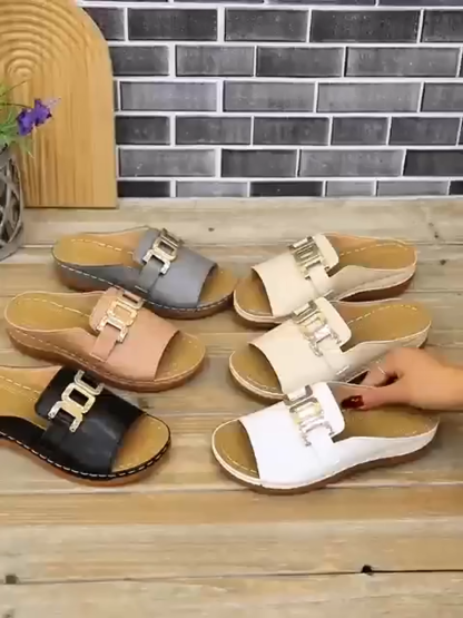 🔥60% reducere pentru o perioadă limitată - Sandale ortopedice de vară - Design ergonomic✅ Faceți-vă mersul mai confortabil