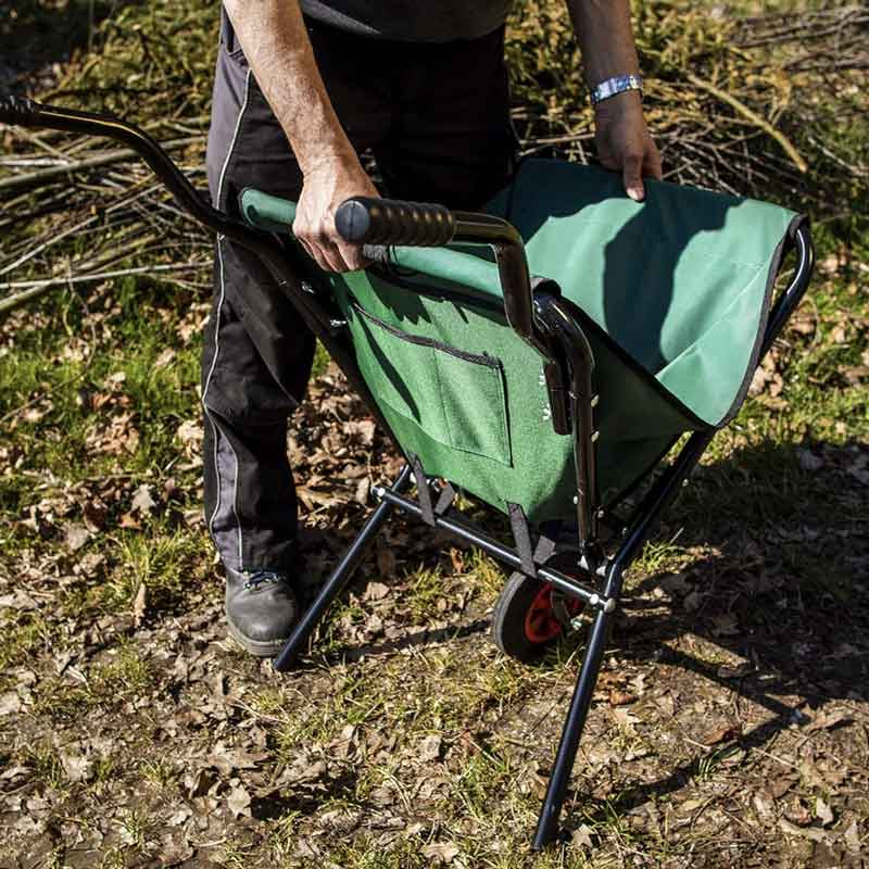 Składana taczka | Lekka taczka ogrodowa | Poręczna taczka do transportu