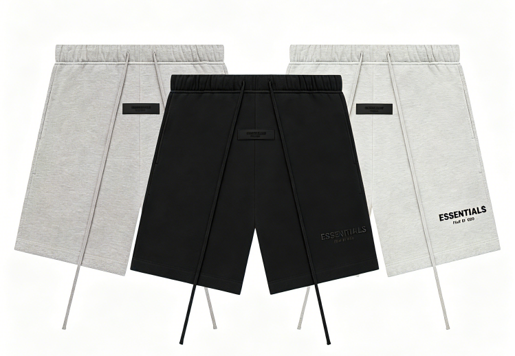 EES Premium Relaxed Fleece Shorts | Minimal Streetwear Shorts