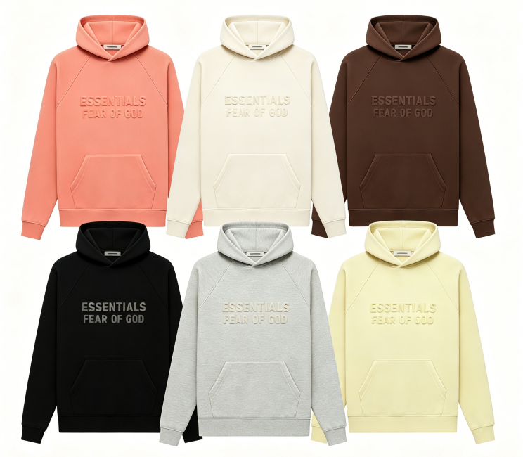 ESS Premium Relaxed Pullover Hoodie | Soft Fleece Streetwear Hoodie