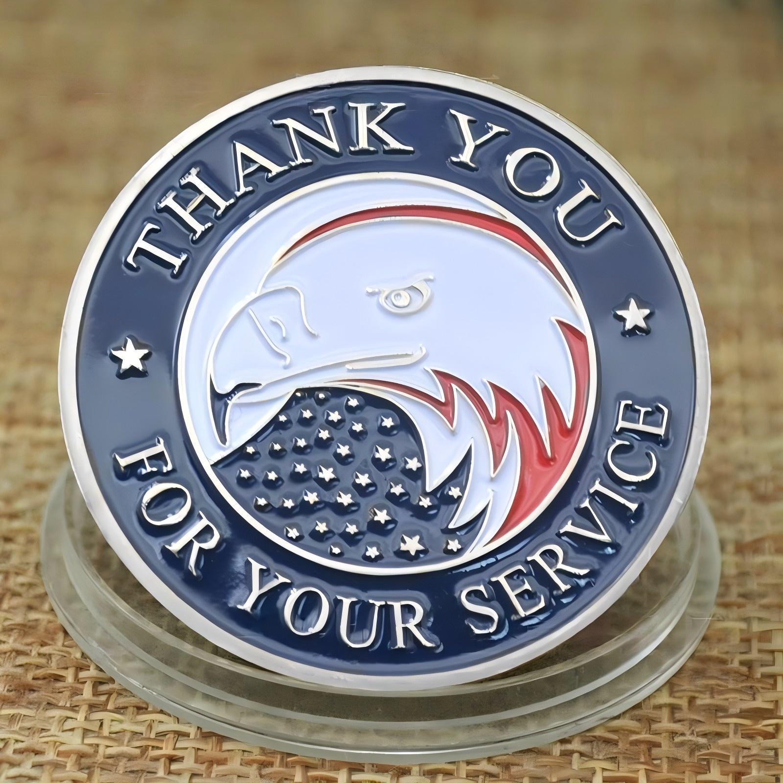 🦅🇺🇸 American Gratitude 3D Commemorative Coin