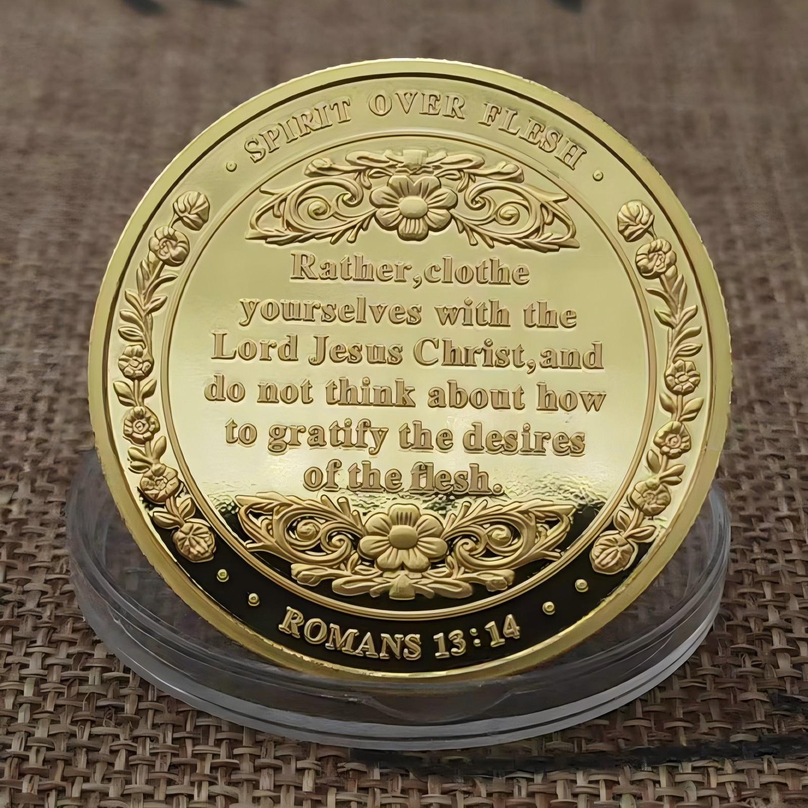 ✝️ Sacred Commemorative Coin: "Resurrection & Grace"