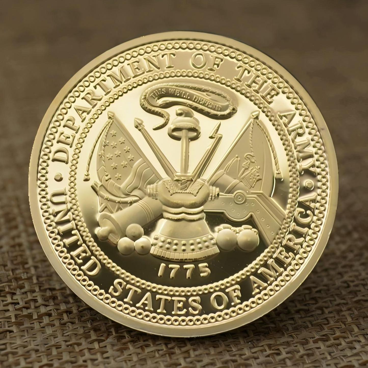 🪂 Airborne Division Commemorative Challenge Coin