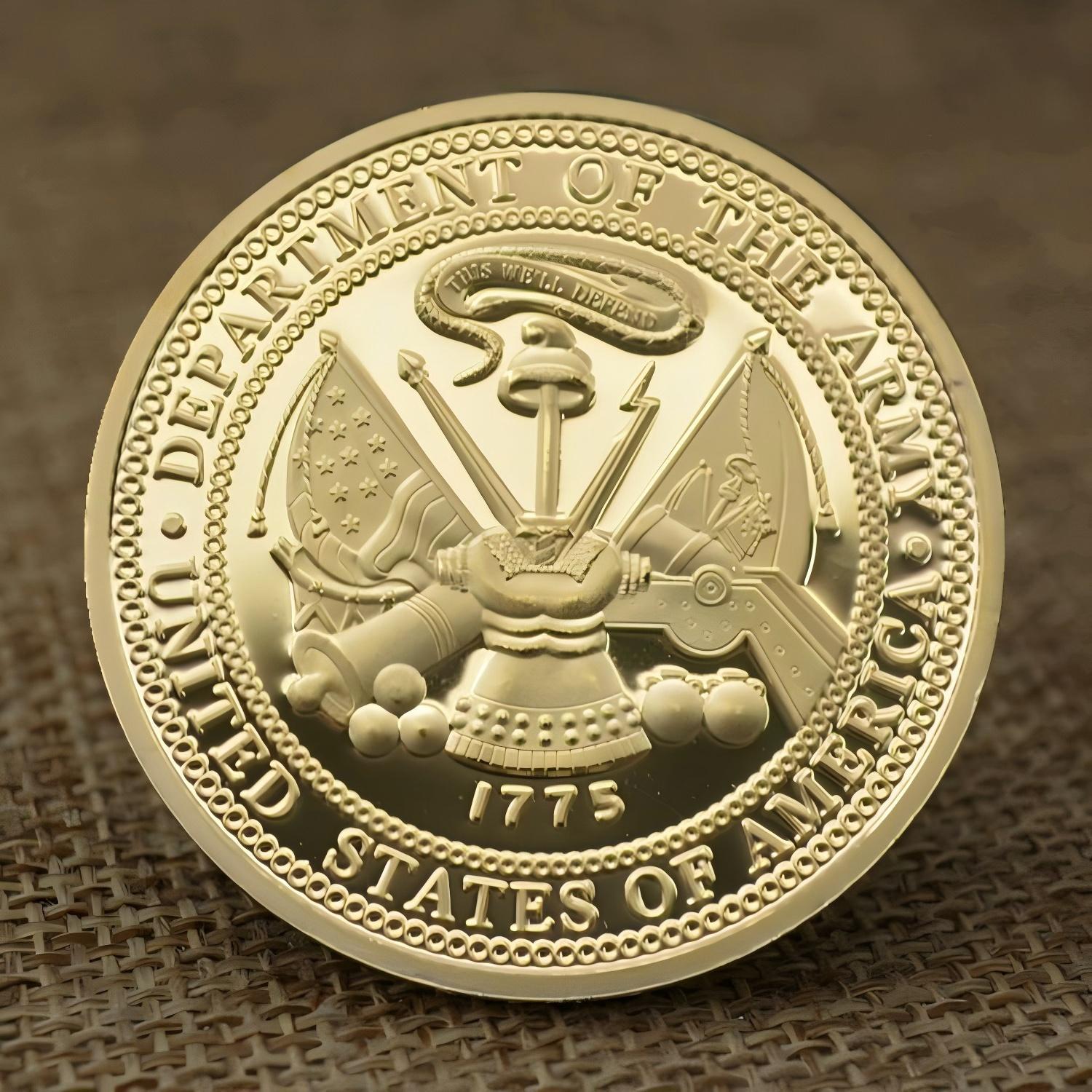 🪂 Airborne Division Commemorative Challenge Coin