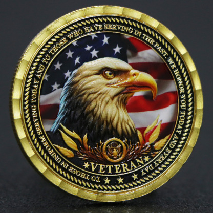🦅 Veterans Tribute Commemorative Coin
