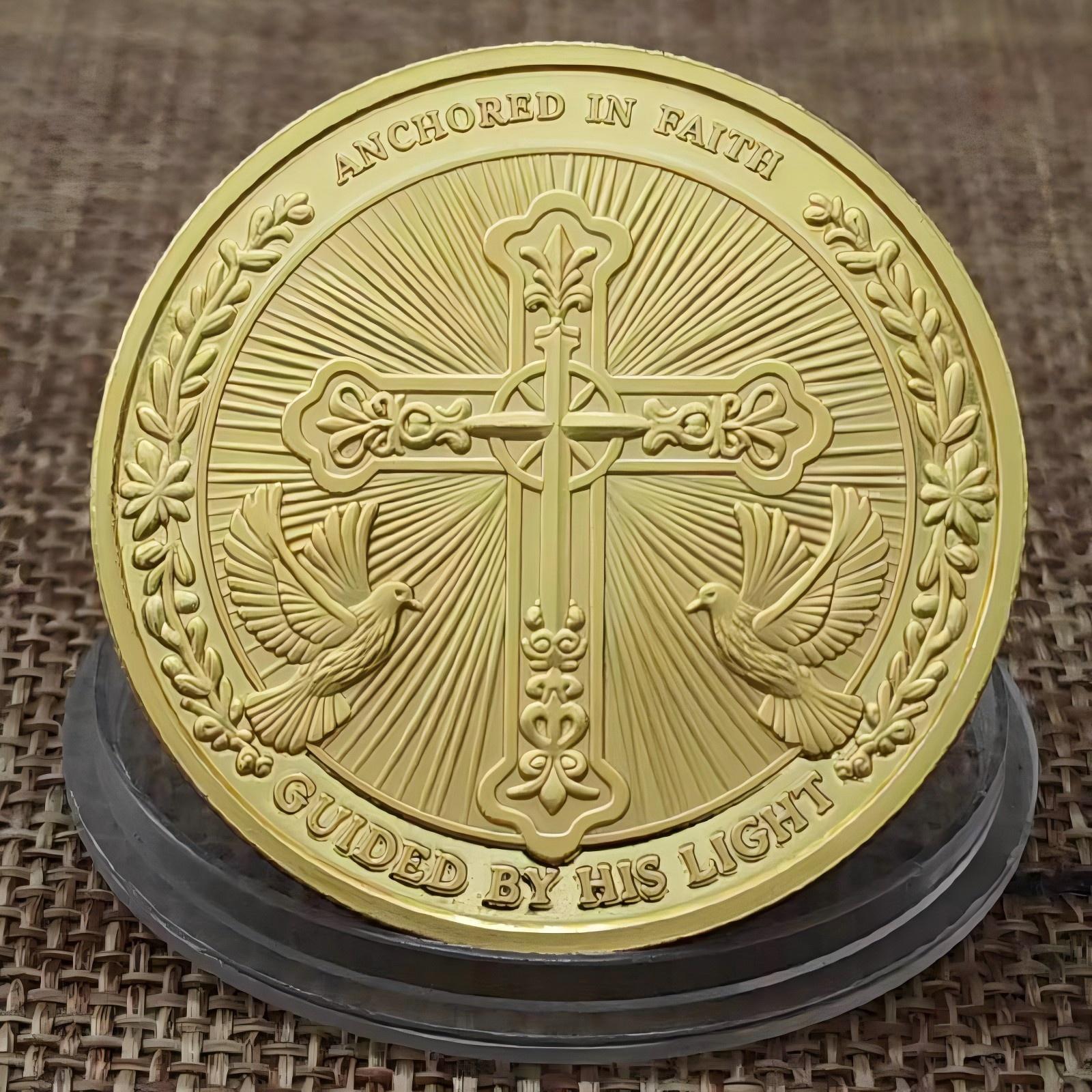 ✝️ Sacred Embrace Commemorative Coin