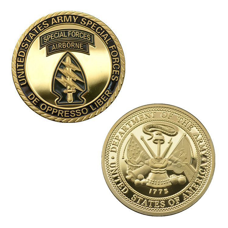 🪂 Airborne Division Commemorative Challenge Coin