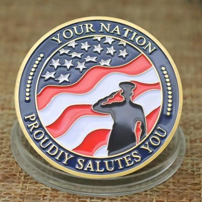 🦅🇺🇸 American Gratitude 3D Commemorative Coin
