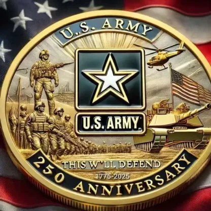 250th Anniversary U.S. Military Commemorative Coins