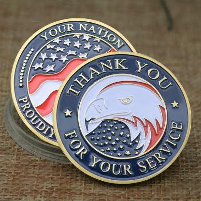 🦅🇺🇸 American Gratitude 3D Commemorative Coin