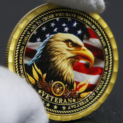🦅 Veterans Tribute Commemorative Coin