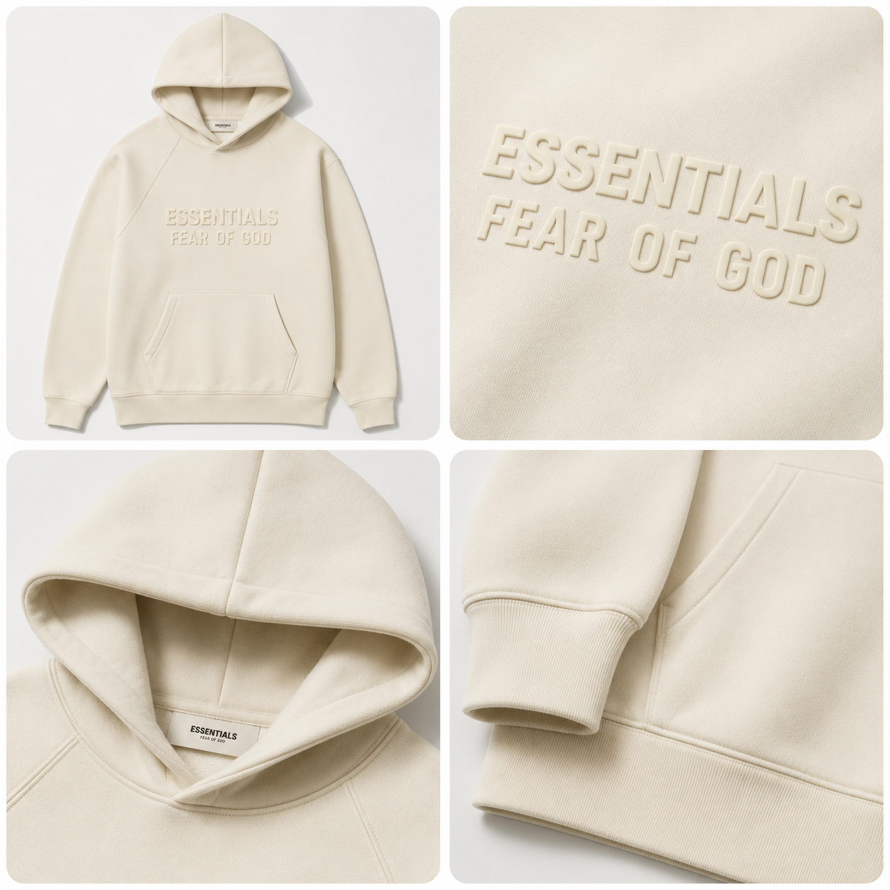ESS Premium Relaxed Pullover Hoodie | Soft Fleece Streetwear Hoodie