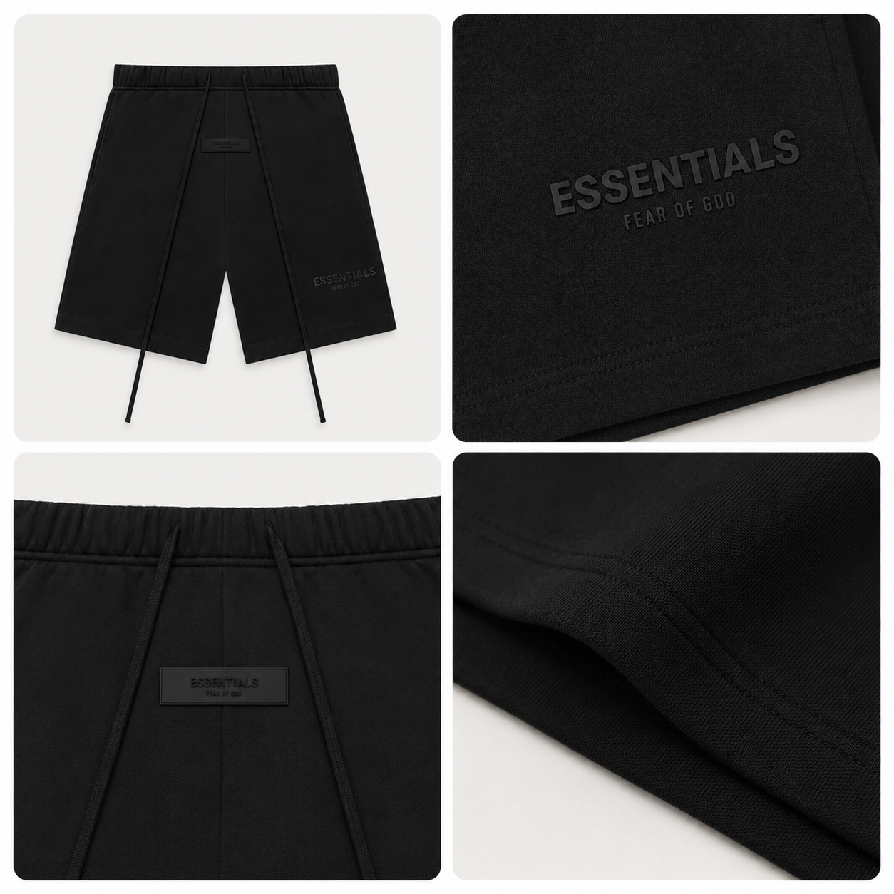 EES Premium Relaxed Fleece Shorts | Minimal Streetwear Shorts