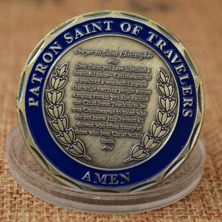 St Christopher commemorative coin