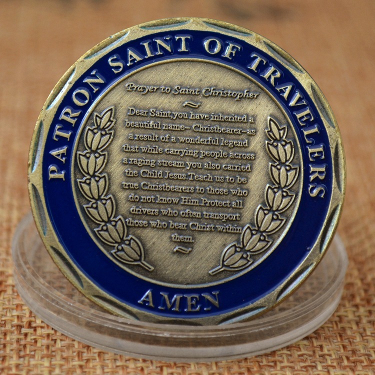 St Christopher commemorative coin