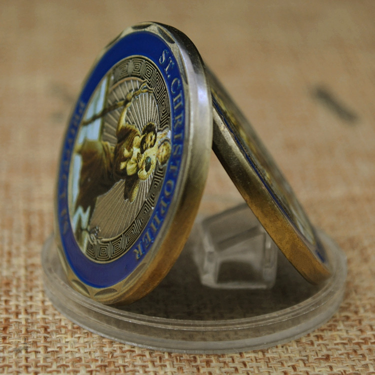 St Christopher commemorative coin