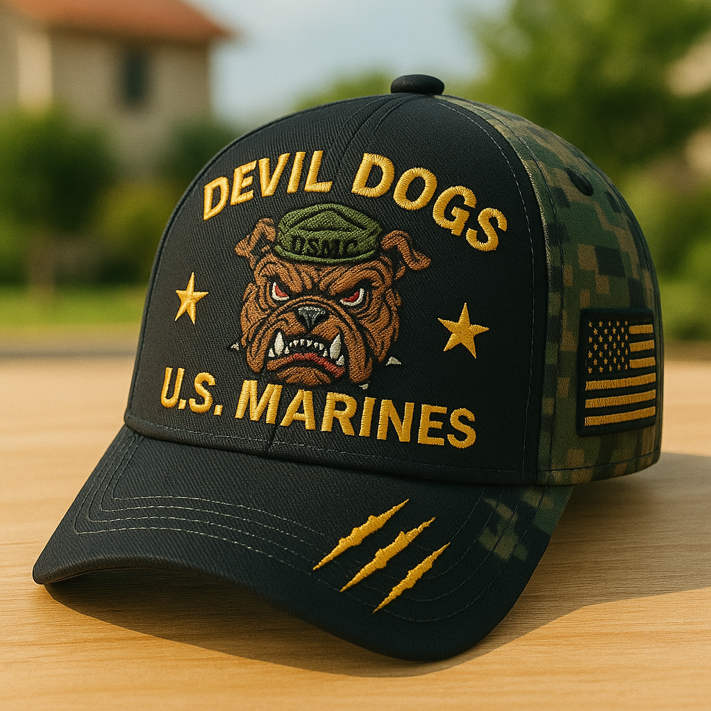 USMC Devil Dog Commemorative Cap