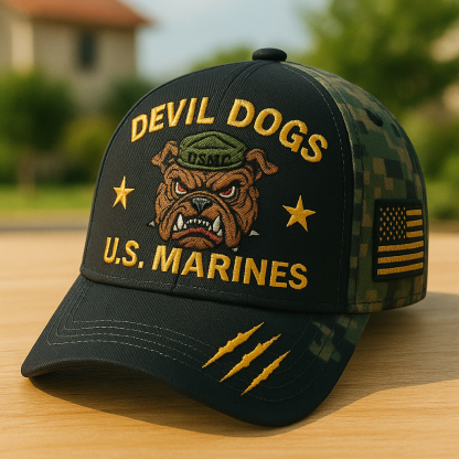 USMC Devil Dog Commemorative Cap
