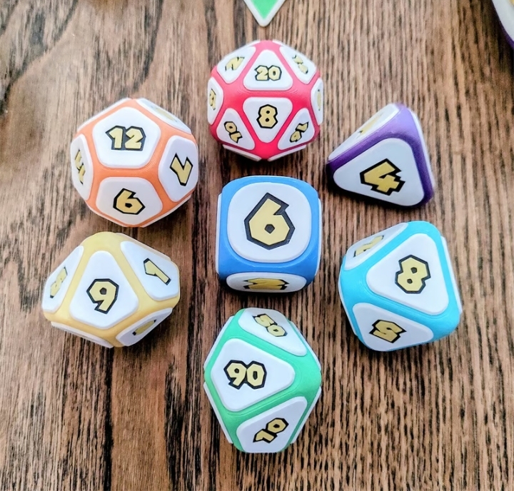 🍄Mushroom Party Tabletop Role-Playing Game Dice Set (DnD)