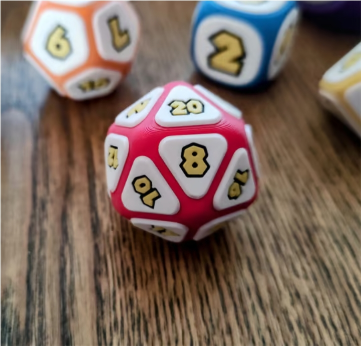 🍄Mushroom Party Tabletop Role-Playing Game Dice Set (DnD)