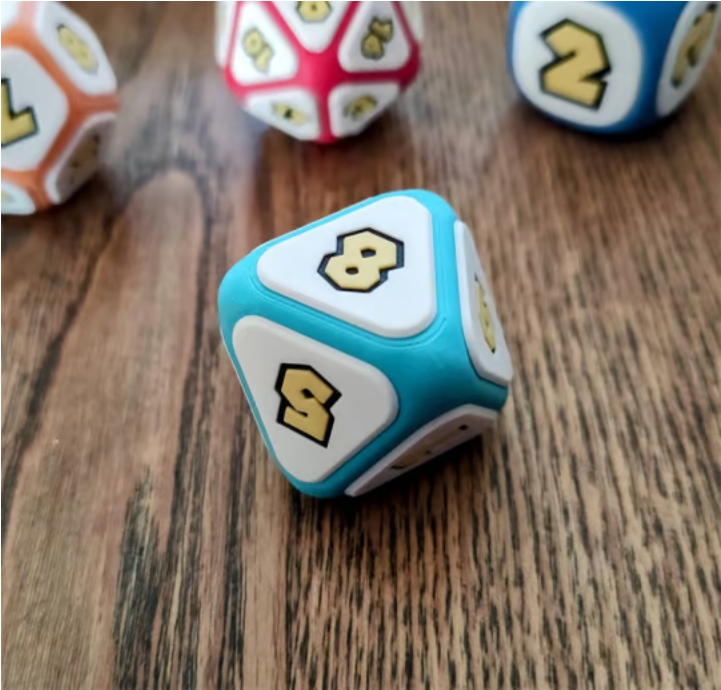 🍄Mushroom Party Tabletop Role-Playing Game Dice Set (DnD)