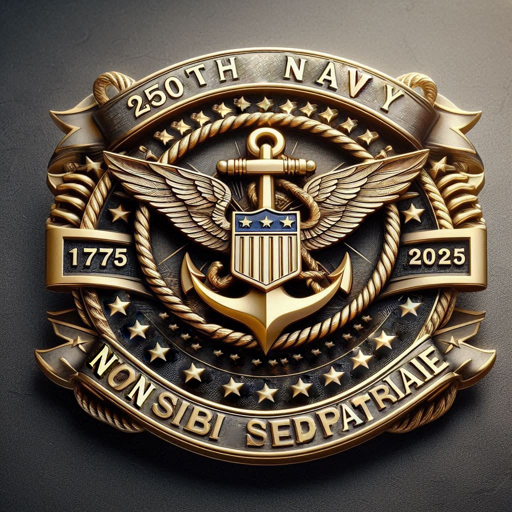 250th Anniversary Military Commemorative Pin