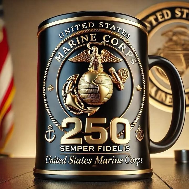250th Anniversary UsMilitarycommemorative Mug