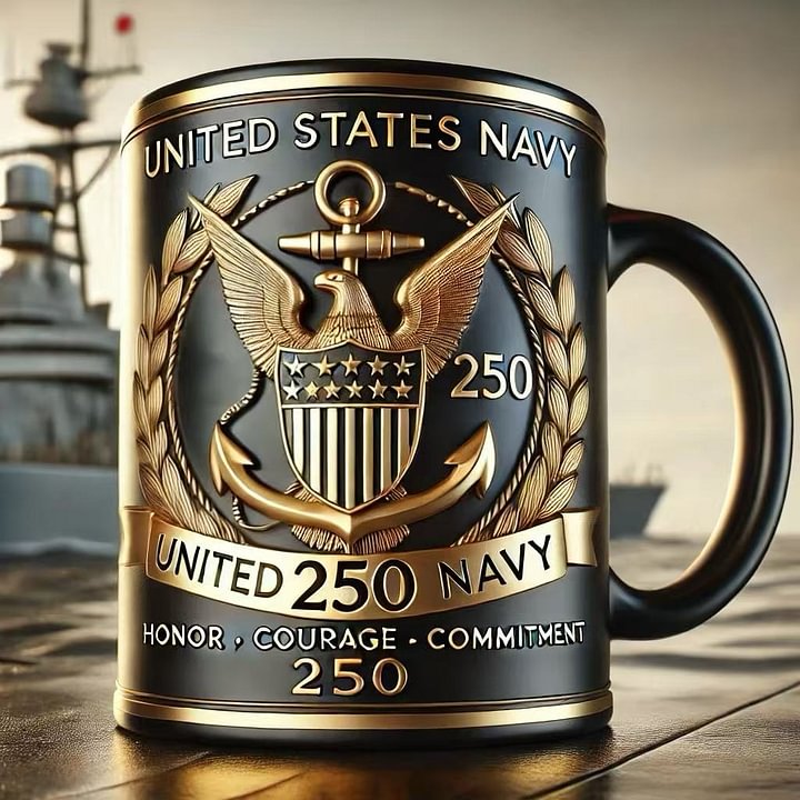 250th Anniversary UsMilitarycommemorative Mug