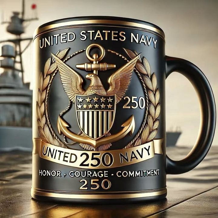 250th Anniversary UsMilitarycommemorative Mug