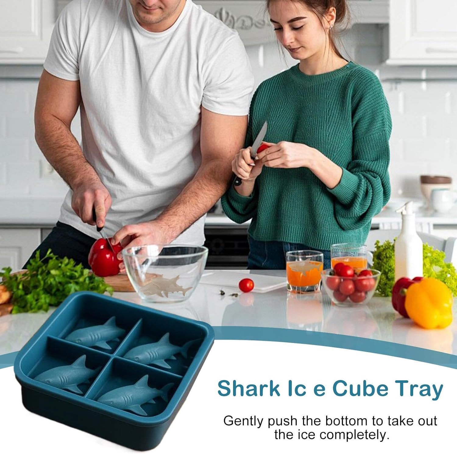 🦈 Great White Shark Ice Maker