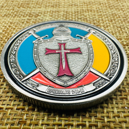⚔️ Templar Armor Warrior Collector Coin