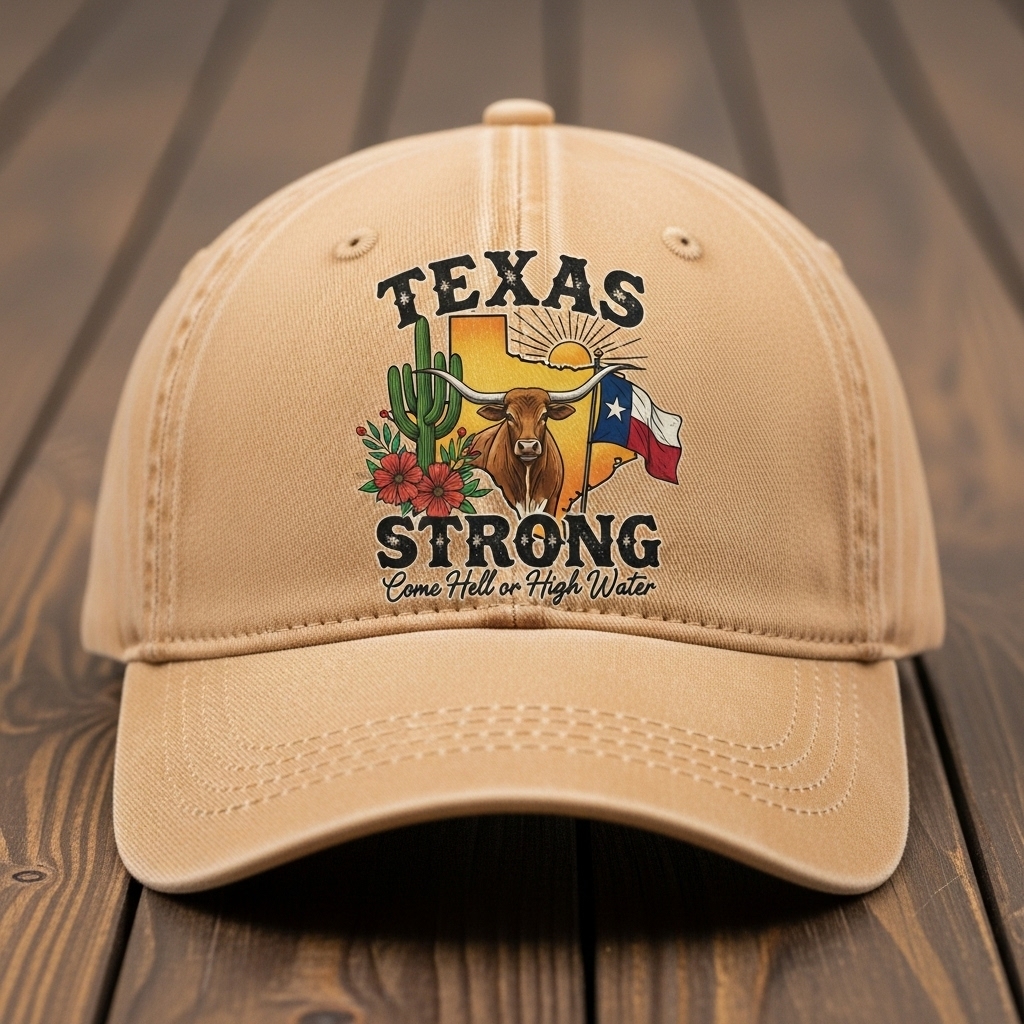 🙏💪Stronger Than The Storm Cap