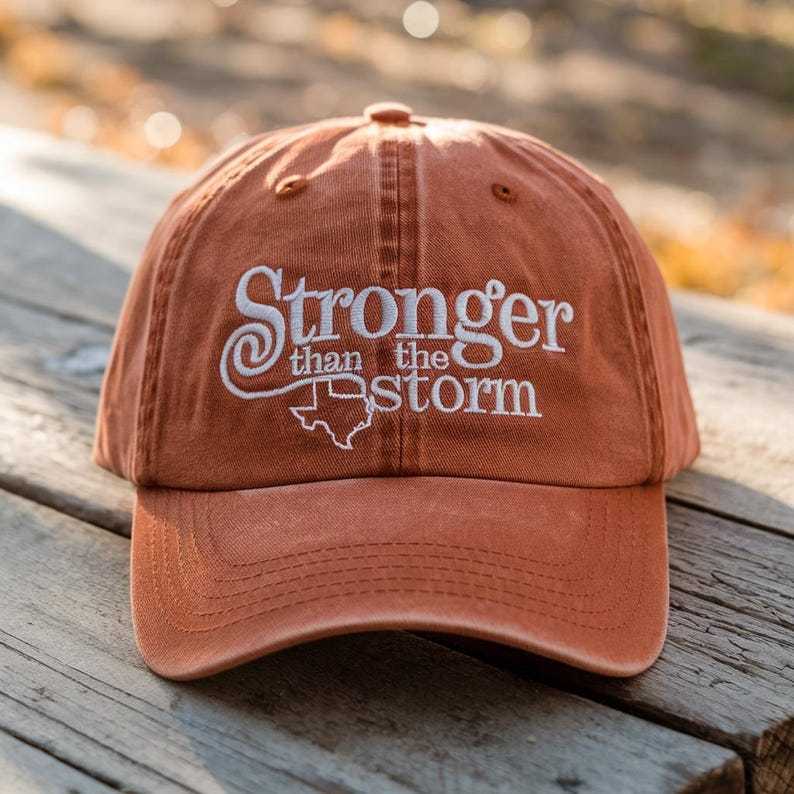 🙏💪Stronger Than The Storm Cap
