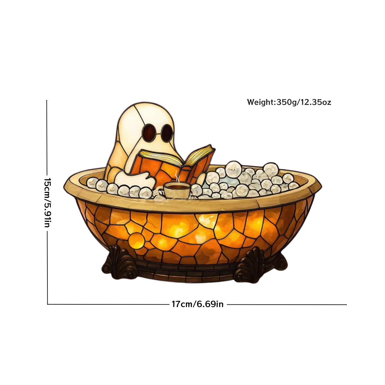 Ghost Bubble Bath Lamp