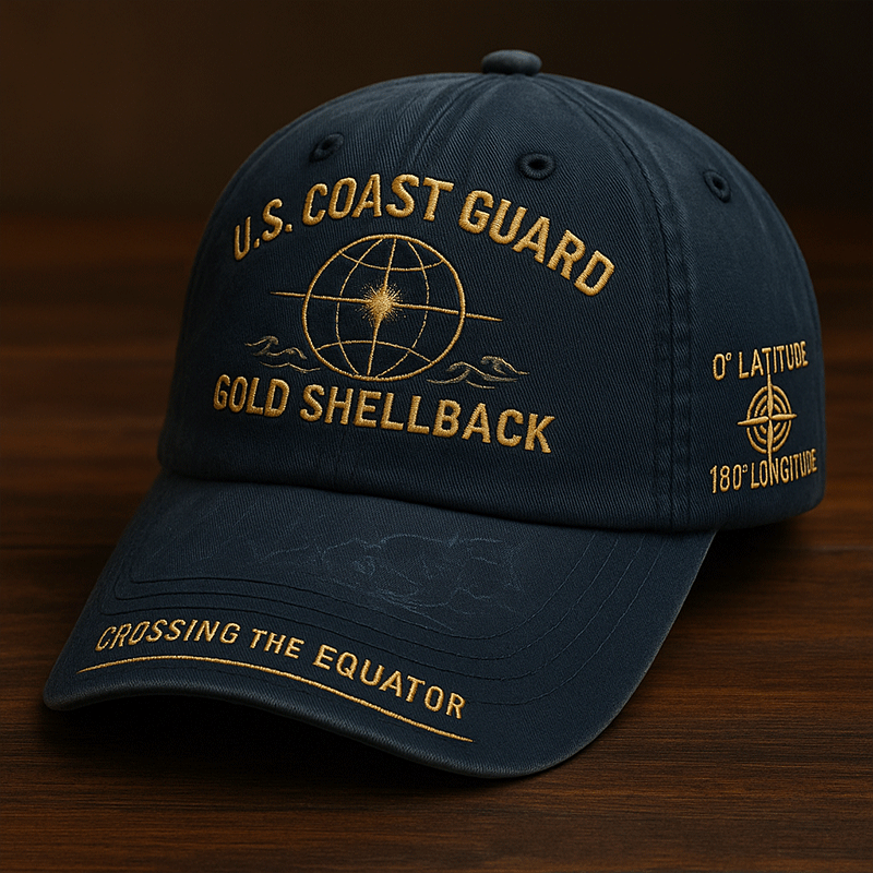 U.S. Coast Guard "Gold Shellback" Hat