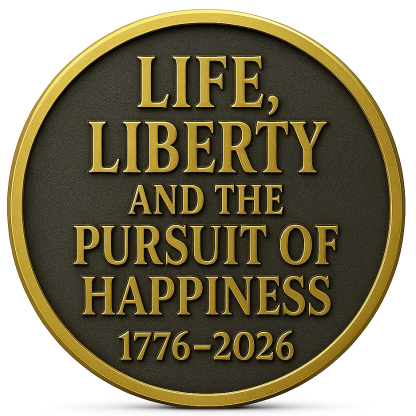 250th Anniversary of American Independence Commemorative Coin