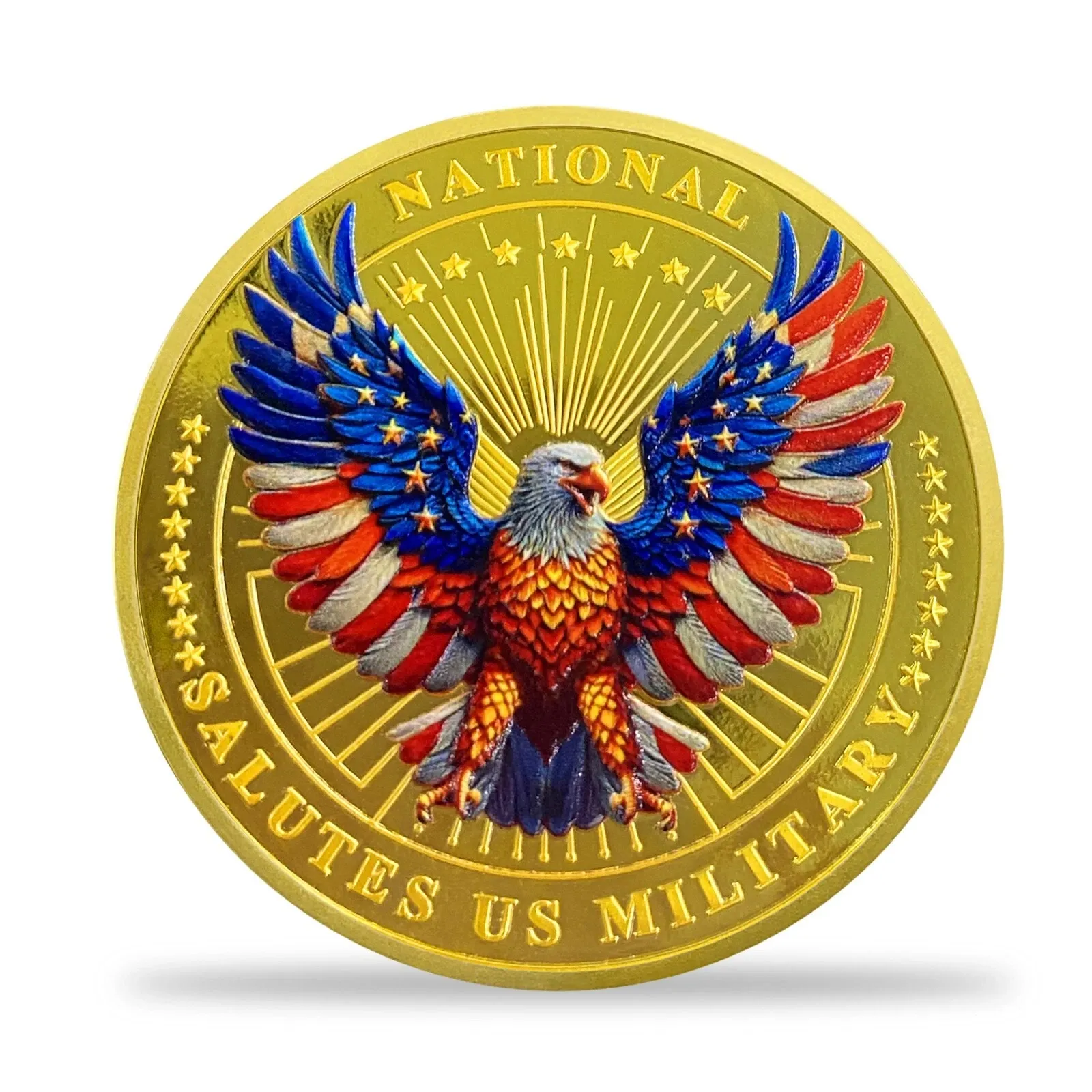 Military Challenge Coin --Thank You for Your Service Gifts for Veterans Soldier