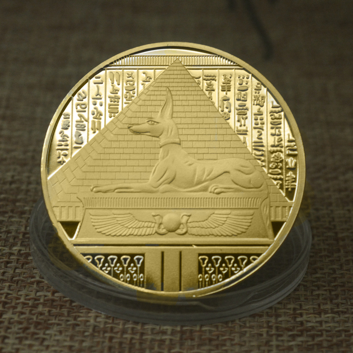 𓁩 Ancient Egyptian Pharaoh Collectible Coins 